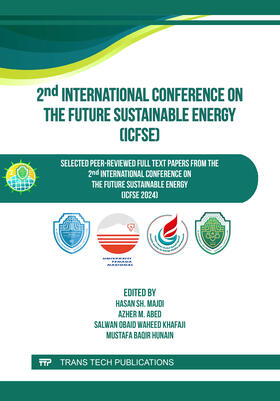 Majdi / Abed / Waheed Khafaji |  2nd International Conference on the Future Sustainable Energy (ICFSE) | Buch |  Sack Fachmedien