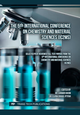 Hakim / Iftitah | The 5th International Conference on Chemistry and Material Sciences (IC2MS) | Buch | 978-3-0364-0618-3 | sack.de