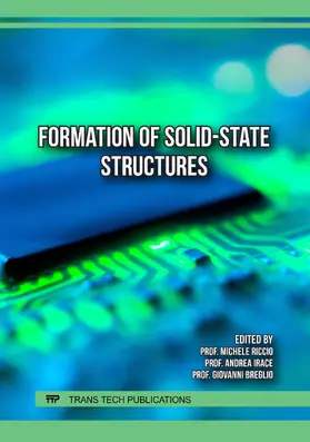 Riccio / Irace / Breglio | Formation of Solid-State Structures | Buch | 978-3-0364-0632-9 | sack.de