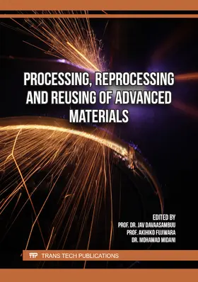 Davaasambuu / Fujiwara / Midani |  Processing, Reprocessing and Reusing of Advanced Materials | Buch |  Sack Fachmedien