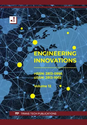 Suryana / Safitri / Gultom |  Engineering Innovations Vol. 12 | Buch |  Sack Fachmedien