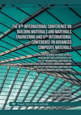 Mendonça / Tsukamoto / Chastre |  The 6th International Conference on Building Materials and Materials Engineering and 5th International Conference on Advanced Composite Materials | eBook | Sack Fachmedien