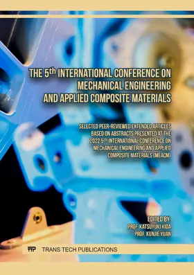 Kida / Yuan |  The 5th International Conference on Mechanical Engineering and Applied Composite Materials | eBook | Sack Fachmedien