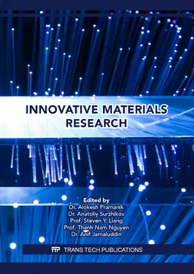 Pramanik / Surzhikov / Liang |  Innovative Materials Research | eBook | Sack Fachmedien