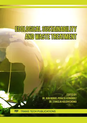 Peralta-Hernández / Kolisnychenko |  Ecological Sustainability and Waste Treatment | eBook | Sack Fachmedien