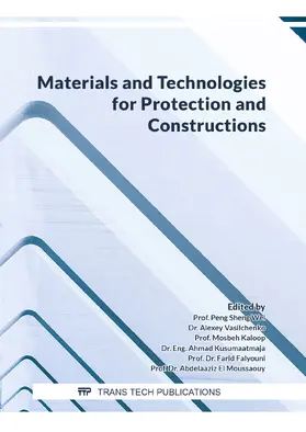 Wei / Vasilchenko / Kaloop |  Materials and Technologies for Protection and Constructions | eBook | Sack Fachmedien