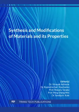 Adimule / Shashanka / Tanaka |  Synthesis and Modifications of Materials and its Properties | eBook | Sack Fachmedien