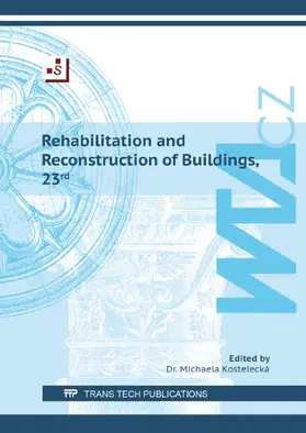 Kostelecká |  Rehabilitation and Reconstruction of Buildings, 23rd | eBook | Sack Fachmedien