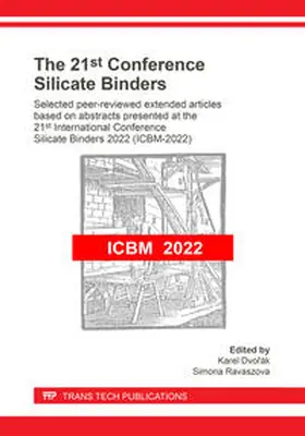 Dvorák / Dvorák / Ravaszova |  The 21st Conference Silicate Binders | eBook | Sack Fachmedien