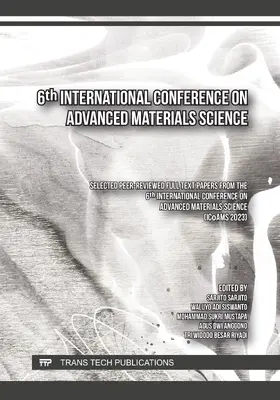 Sarjito / Siswanto / Mustapa |  6th International Conference on Advanced Materials Science | eBook | Sack Fachmedien