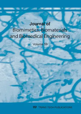 Duday / Nandyala / Triwiyanto |  Journal of Biomimetics, Biomaterials and Biomedical Engineering Vol. 59 | eBook | Sack Fachmedien