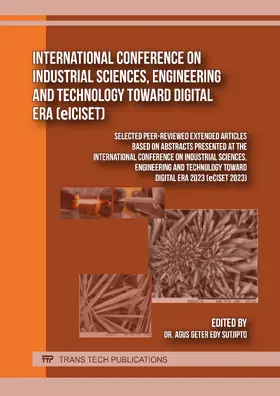 Sutjipto |  International Conference on Industrial Sciences, Engineering and Technology toward Digital Era (eICISET) | eBook | Sack Fachmedien