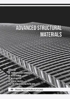 Sengodan / Hornak / Matvija |  Advanced Structural Materials | eBook | Sack Fachmedien