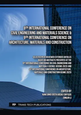 Cortiços / Li |  8th International Conference on Civil Engineering and Materials Science & 9th International Conference on Architecture, Materials and Construction | eBook | Sack Fachmedien