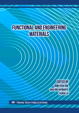 Kim / Hatmanto / Liu |  Functional and Engineering Materials | eBook | Sack Fachmedien