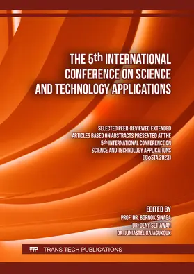 Sinaga / Setiawan / Rajagukguk |  The 5th International Conference on Science and Technology Applications | eBook | Sack Fachmedien