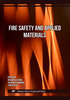 Andronov / Sîrbu / Otrosh |  Fire Safety and Applied Materials | eBook | Sack Fachmedien