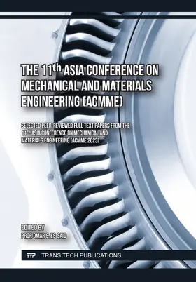 Es-Said |  The 11th Asia Conference on Mechanical and Materials Engineering (ACMME) | eBook | Sack Fachmedien