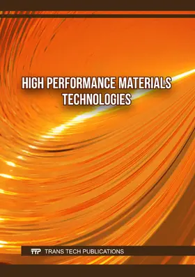 Palanisamy / Anugraha |  High Performance Materials Technologies | eBook | Sack Fachmedien