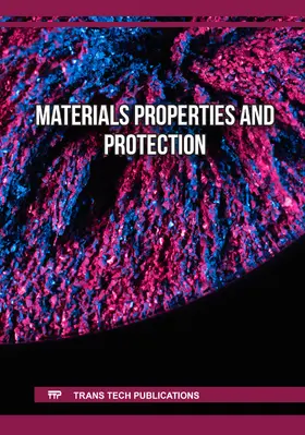 Vasiliev / Mendonca / Hong |  Materials Properties and Protection | eBook | Sack Fachmedien