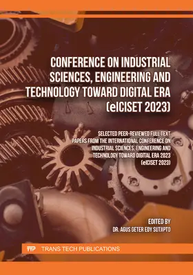 Sutjipto |  Conference on Industrial Sciences, Engineering and Technology toward Digital Era (eICISET 2023) | eBook | Sack Fachmedien