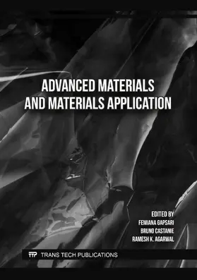 Gapsari / Castanie / Agarwal |  Advanced Materials and Materials Application | eBook | Sack Fachmedien