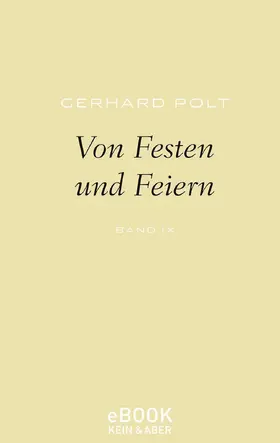 Polt |  Von Festen und Feiern | eBook | Sack Fachmedien