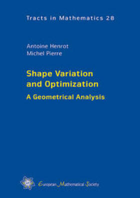 Henrot / Pierre |  Shape Variation and Optimization | Buch |  Sack Fachmedien