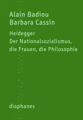 Badiou / Cassin |  Heidegger | Buch |  Sack Fachmedien