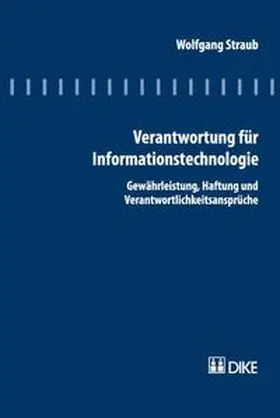 Straub |  Verantwortung für Informationstechnologie | Buch |  Sack Fachmedien