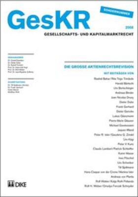 Bahar / Trindade / Bärtschi |  Die grosse Aktienrechtsrevision | Buch |  Sack Fachmedien