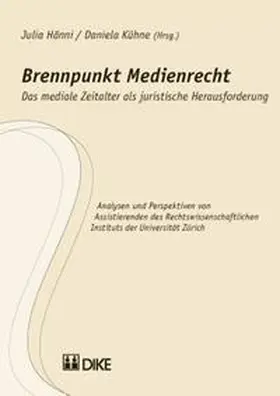 Hänni / Kühne |  Brennpunkt Medienrecht | Buch |  Sack Fachmedien