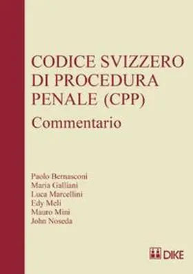 Bernasconi / Marcellini |  Codice svizzero di procedura penale (CPP) | Buch |  Sack Fachmedien