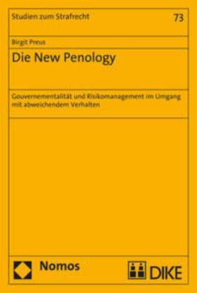 Preus |  Die New Penology | Buch |  Sack Fachmedien