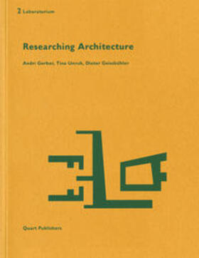 Hochschule Luzern, Technik & Architektur |  Researching Architecture | Buch |  Sack Fachmedien