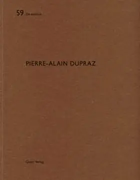 Wirz |  Pierre-Alain Dupraz | Buch |  Sack Fachmedien