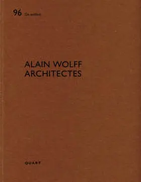 Wirz |  Alain Wolff architectes | Buch |  Sack Fachmedien