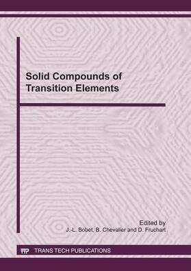 Bobet / Chevalier / Fruchart |  Solid Compounds of Transition Elements | Sonstiges |  Sack Fachmedien