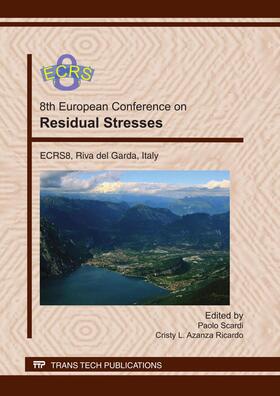 Scardi / Azanza Ricardo |  Residual Stresses VIII | Buch |  Sack Fachmedien