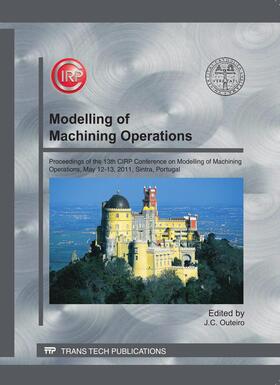 Outeiro | Modelling of Machining Operations | Sonstiges | 978-3-03785-096-1 | sack.de