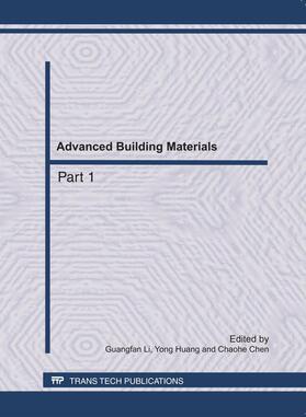Li / Huang / Chen |  Advanced Building Materials | Buch |  Sack Fachmedien