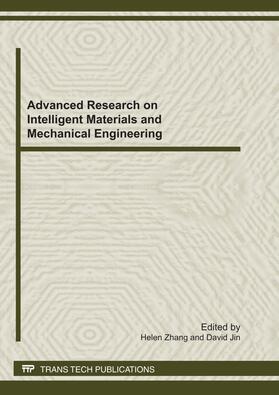 Zhang / Jin |  Advanced Research on Intelligent Materials and Mechanical Engineering | Buch |  Sack Fachmedien