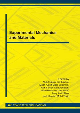 bin Ibrahim / Meor Sulaiman / wan Abdullah |  Experimental Mechanics and Materials | Buch |  Sack Fachmedien