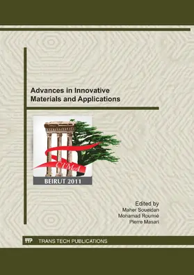 Soueidan / Roumie / Masri |  Advances in Innovative Materials and Applications | Buch |  Sack Fachmedien