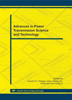 Yin / Jiang / Qin |  Advances in Power Transmission Science and Technology | Buch |  Sack Fachmedien