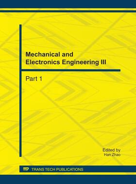 Zhao |  Mechanical and Electronics Engineering III | Buch |  Sack Fachmedien