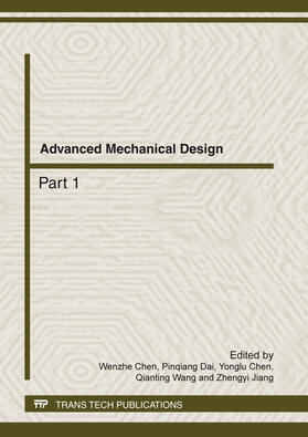 Chen / Dai / Wang |  Advanced Mechanical Design | Buch |  Sack Fachmedien