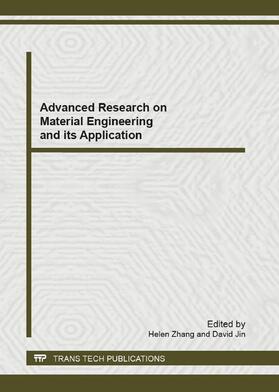 Zhang / Jin |  Advanced Research on Material Engineering and its Application | Buch |  Sack Fachmedien