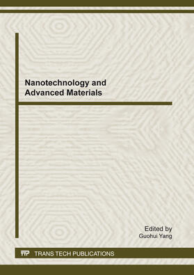 Yang |  Nanotechnology and Advanced Materials | Buch |  Sack Fachmedien