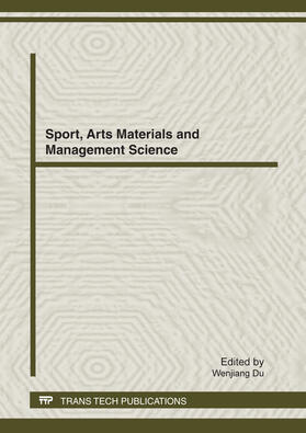 Du |  Sport, Arts Materials and Management Science | Buch |  Sack Fachmedien